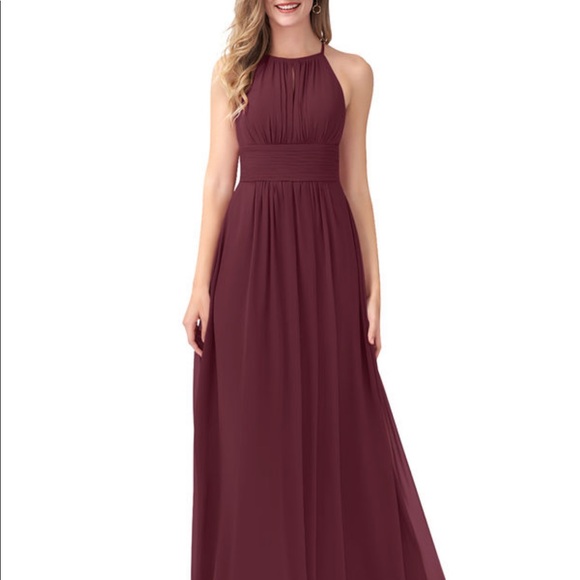 Azazie Dresses & Skirts - Cabernet Bridesmaid Dress-COMFY